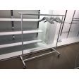 Image 2 : Clothes rack on rubber wheels ...