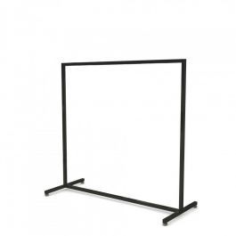 CLOTHES RAILS - CLOTHING RAIL STRAIGHT : Clothing rails for retail store 125 cm hight