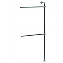 CLOTHES RAILS - RACKS PLUMBING PIPE INDUSTRIAL STYLE : Clothing support for wall exhibition