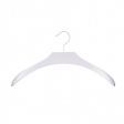 Image 0 : 10 hangers white, white hook ...