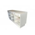 Image 1 : Comptoir magasin en bois blanc ...