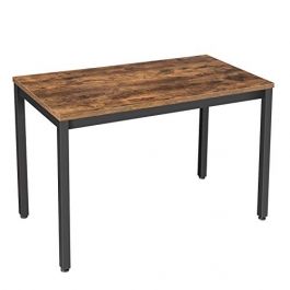 Schreibtisch Computertisch Holz und Metall Mobilier shopping