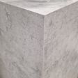 Image 3 : Square podium grey concrete 50 ...