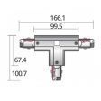 Image 1 : Conector en T para pista ...