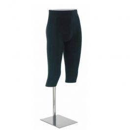 Gambe manichini Coppia di gambe modello uomo in elasthanne nero Mannequins vitrine