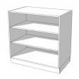 Image 3 : Corner counter unit with sliding ...