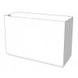 Image 3 : White shop counter with glossy ...