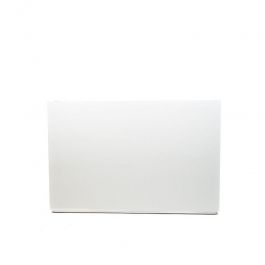 COUNTERS DISPLAY & GONDOLAS : Counter display 150cm white glossy finish