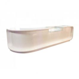 COUNTERS DISPLAY & GONDOLAS - CURVED COUNTERS : Counter with rounded storage  s c-pec-001-comp