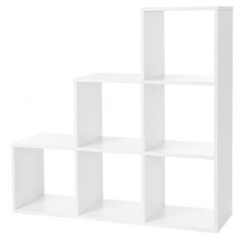 Muebles de almacenamiento Cubos blancos de almacenamiento de 6 compartimentos Mobilier bureau
