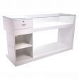Image 1 : Modern glass counter and white ...