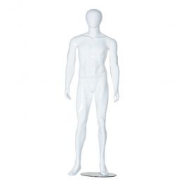 Abstract mannequins Abstract man mannequin with staight arms Mannequins vitrine