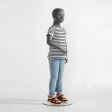 Image 2 : Display child mannequin abstract grey ...