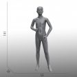 Image 0 : Grey abstract child mannequin 10 ...