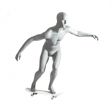 Image 2 : Display mannequin sport skateboard