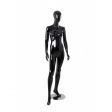 Image 0 : Black glossy abstract female mannequin ...