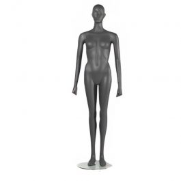 Display sport female mannequins gray