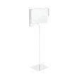 Image 0 : White poster holder A6 horizontal ...