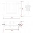 Image 1 : Superhigh glossy white clothe rack ...