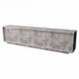 Image 0 : Modern store counter in grey ...