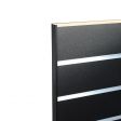 Image 0 : edges for slatwall black 120cm ...