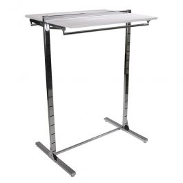 Gondolas por tiendas Gondola de negocio con estante blanco 200 cm Mobilier shopping