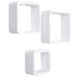 Image 0 : Lots de 3 cubes blancs ...