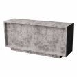 Image 0 : Moderne Ladentheke betonfarben grau 220cm ...