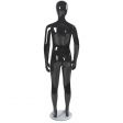 Image 3 : Shiny black child mannequin with ...