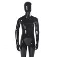 Image 4 : Shiny black child mannequin with ...
