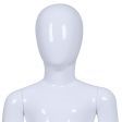 Image 1 : Kid mannequin white with round ...