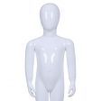 Image 2 : Kid mannequin white with round ...