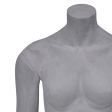 Image 1 : Female mannequin bust in grey ...