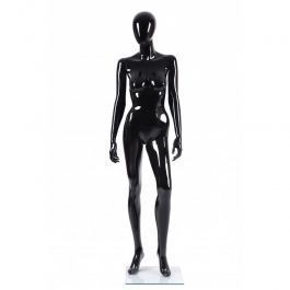 FEMALE MANNEQUINS - MANNEQUIN ABSTRACT : Female mannequin black glossy finish