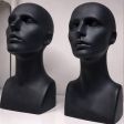 Image 2 : Female window mannequin head black ...