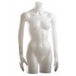Image 0 : Female mannequin bust in white ...