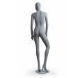 Image 3 : Female display mannequin in gray ...