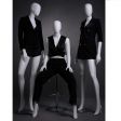 Image 6 : Female display mannequin in gray ...