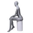 Image 2 : This female mannequin seated with ...