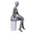 Image 4 : This female mannequin seated with ...