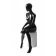 Image 0 : Woman window display mannequin sitting ...