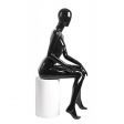 Image 3 : Woman window display mannequin sitting ...
