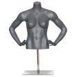 Image 0 : Sport female mannequin bust  grey ...