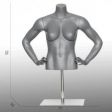 Image 1 : Sport female mannequin bust  grey ...