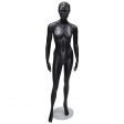 Image 0 : Realistic woman mannequin in black ...