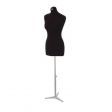 Image 0 : Tailored bust woman black canvas ...