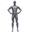 Image 0 : Display mannequin for men, grey ...
