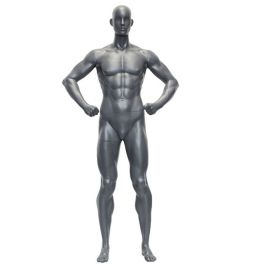 Sport mannequins Male polypropylene bust white finish without arms Bust shopping