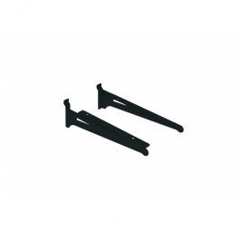 Accessories store gondolas Fixing bracket for wall system shelves Presentoirs shopping