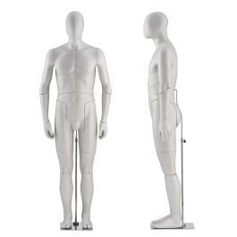 Flexible mannequins Flexible display mannequin grey Mannequins vitrine